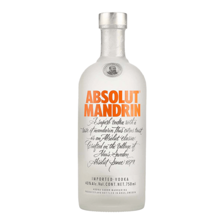 Vodka Absolut Mandrin 750ml