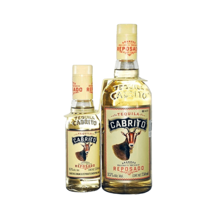 Tequila Reposado Cabrito 750ml+250ml
