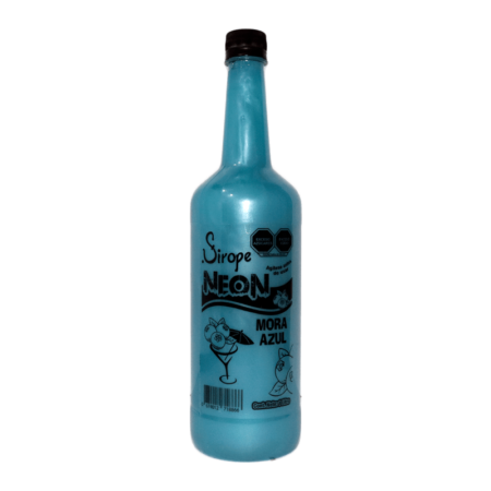 Jarabe sabor Mora Azul Neon Sirope 1L