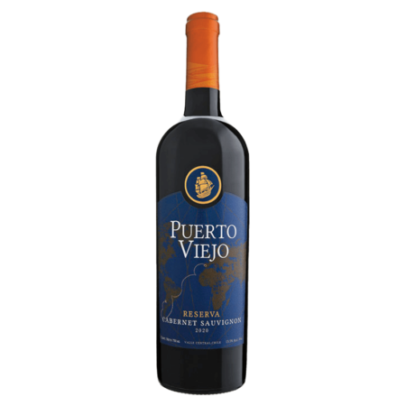 Vino Tinto Puerto Viejo Cabernet Sauvignon Reserva 750ml