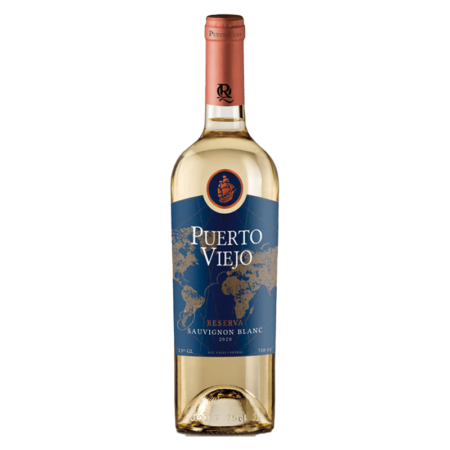 Vino Blanco Puerto Viejo Sauvignon Blanc Reserva 750ml
