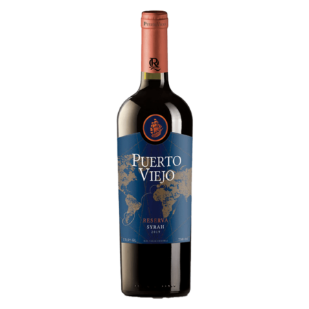 Vino Tinto Puerto Viejo Syrah Reserva 750ml