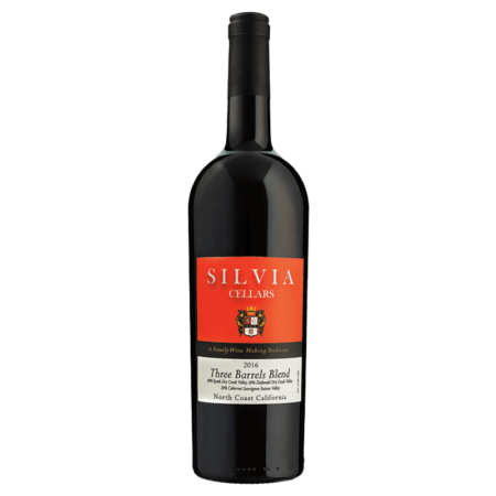 Vino Tinto Silvia Cellars Three Barrels 750ml
