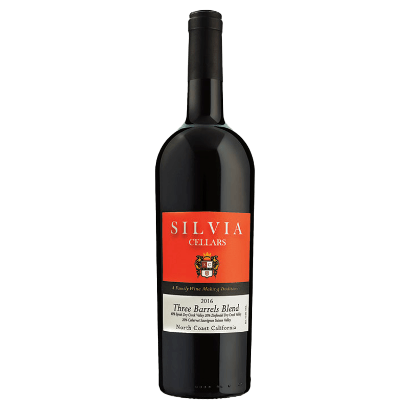 Vino Tinto Silvia Cellars Three Barrels 750ml
