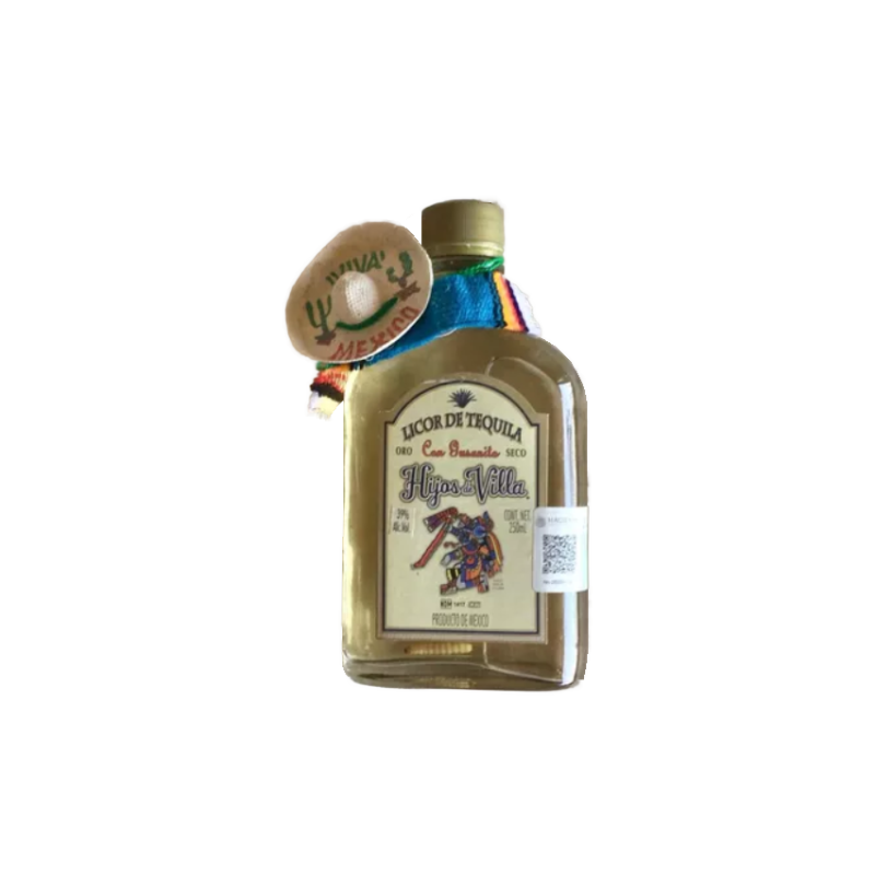 Licor de tequila Hijos de Villa 250ml