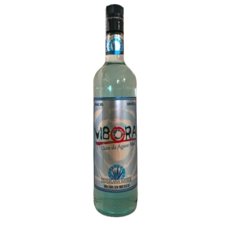 Licor de Agave Vibora azul 1L